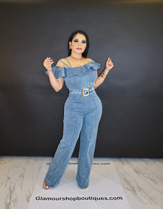 Olympia Denim Jumpsuit