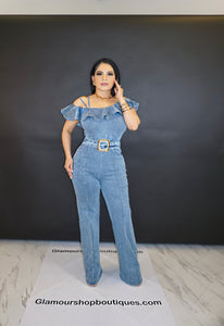 Olympia Denim Jumpsuit