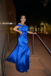 Caroline Royal Blue Dress