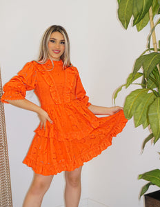 Keidy Orange Dress